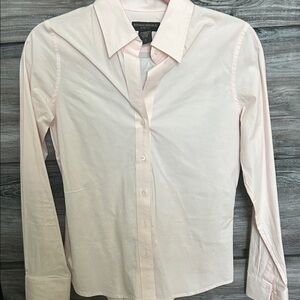 Banana Republic Pink Dress Shirt Tailored Fit